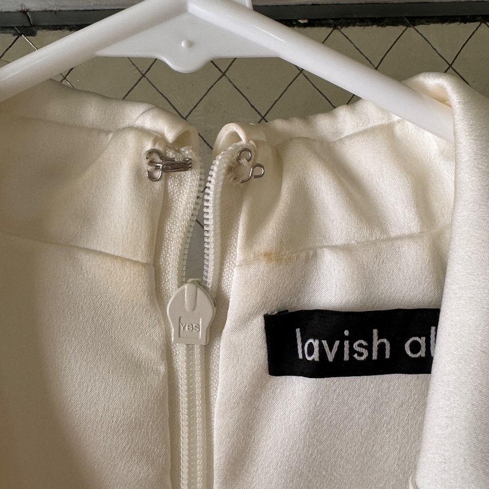 Lavish Alice Belted Blazer Mini Dress Size 4 - Picture 3 of 4